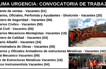 CONVOCATORIA DE TRABAJO EN GIDEMA CONSTRUCCIONES INDUSTRIALES