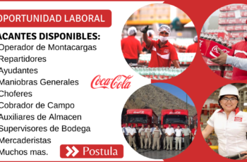 Oportunidad De Trabajo En Coca Cola FEMSA y ECOBESA Líder Internacional