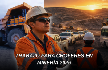 Trabajo para Choferes en Minería 2026: Vacantes, Requisitos y Cómo Postular